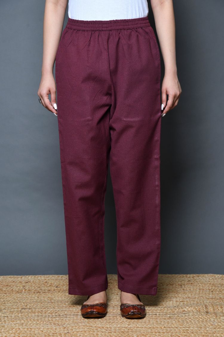 Women's Pima Cotton Tapered Lounge Pants | The Company Store